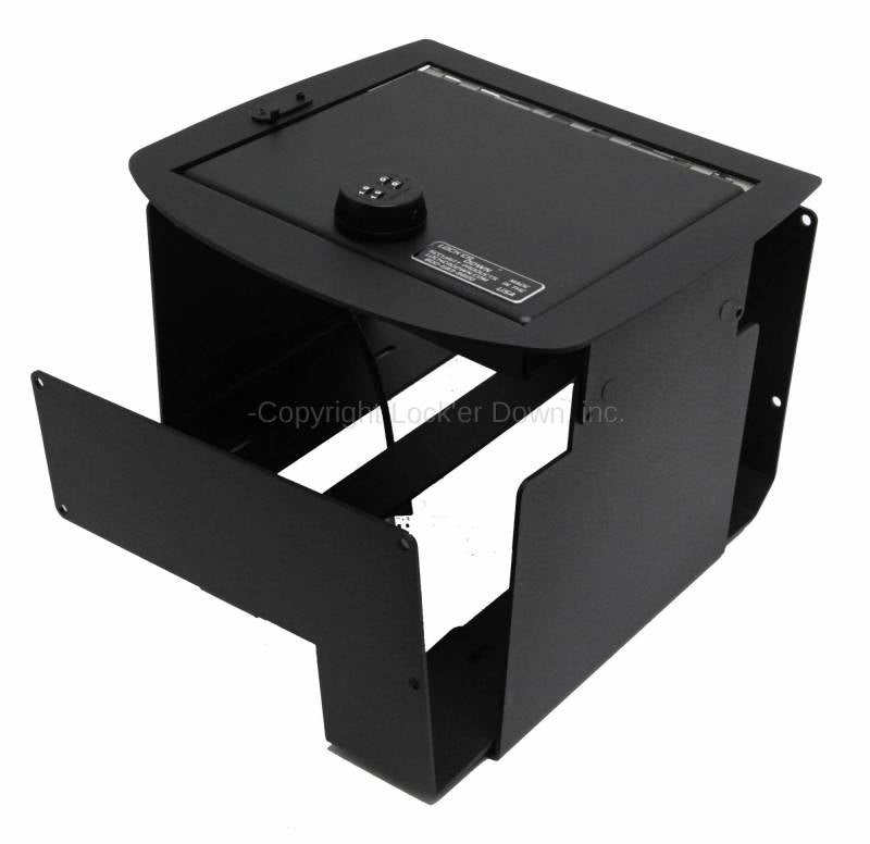 Lock'er Down 2007-2014 Chevrolet Silverado Suburban Tahoe GMC Sierra Yukon Yukon XL Console Safe LD2011X