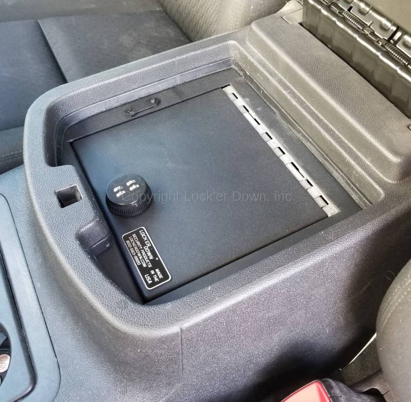 Lock'er Down 2007-2014 Chevrolet Silverado Suburban Tahoe GMC Sierra Yukon Yukon XL Console Safe LD2011X