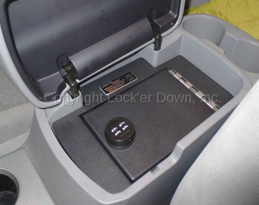 Lock'er Down 2005-2015 Toyota Tacoma Console Safe Model LD2012