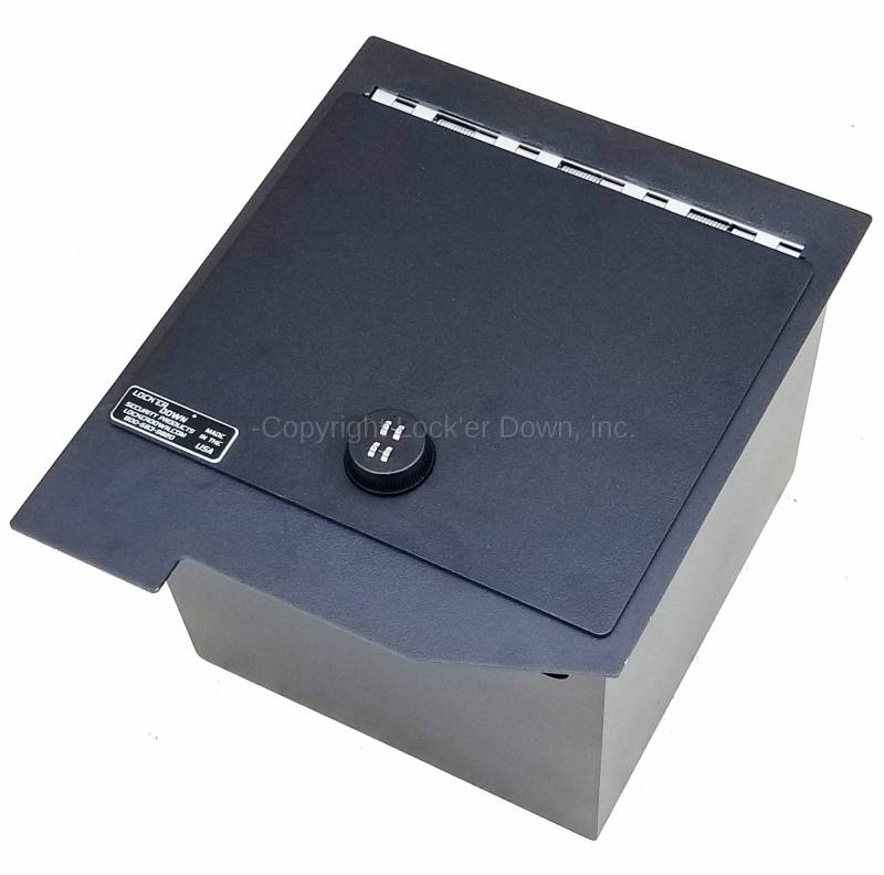 Lock'er Down 2007-2013 Toyota Tundra 2008-2019 Sequoia EXxtreme Console Safe LD2013EX