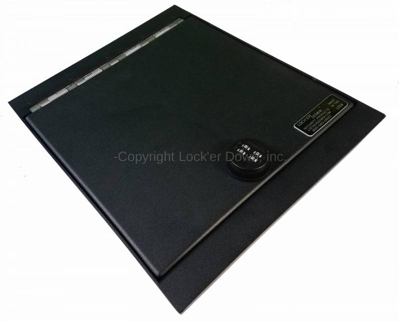 Lock'er Down 2007-2014 Chevrolet Silverado Tahoe GMC Sierra Split Bench  Model Console Safe LD2014