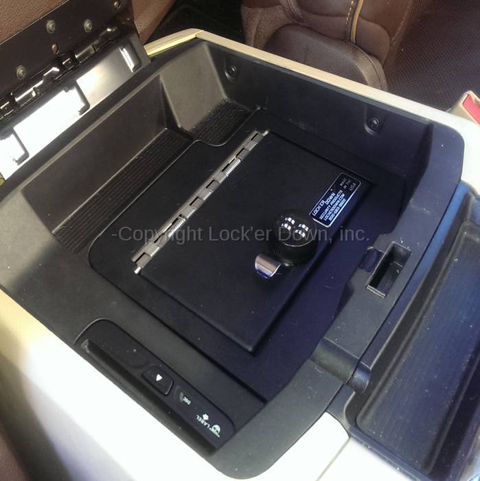 Lock'er Down 2013-2018 Dodge Ram 1500, 2500 & 3500 2019 1500 Classic CD Model Console Safe LD2028CD