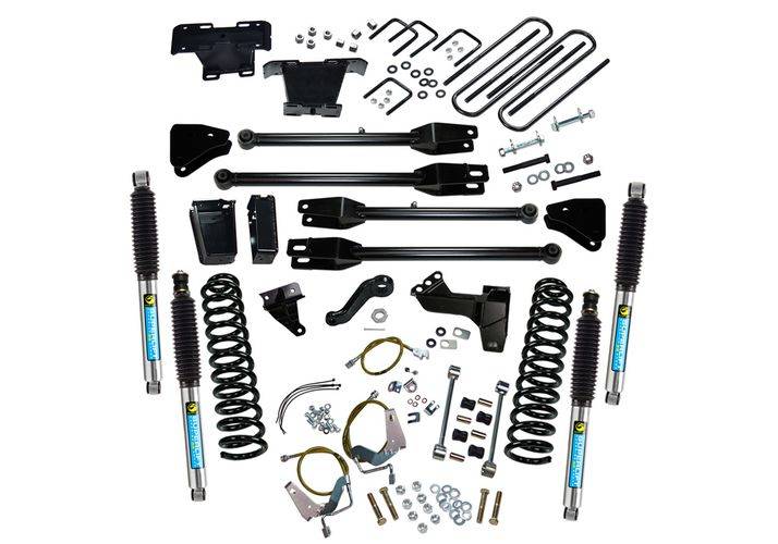 SUPERLIFT 2008-2010 Ford F-250 F-350 Super Duty 4WD Dsl with 4-Link Conversion & with Bilstein shocks Lift Kit 6" K234B