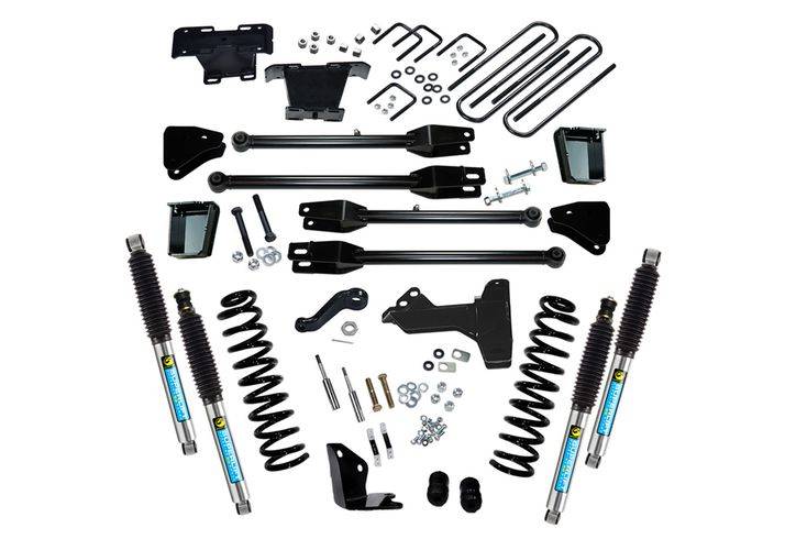 SUPERLIFT 2005-2007 Ford F-250 F-350 Super Duty 4WD Diesel with 4-Link Conversion & Bilstein Shocks Lift Kit 6" K231B