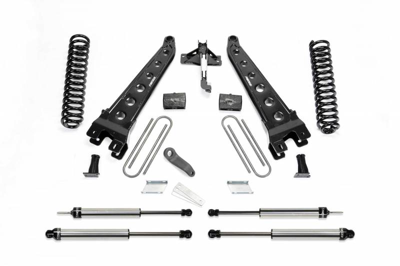 Fabtech 2017-2019 FORD F-250 F-350 4WD Dsl 6" RAD ARM System Coils DLSS Shocks K2218DL