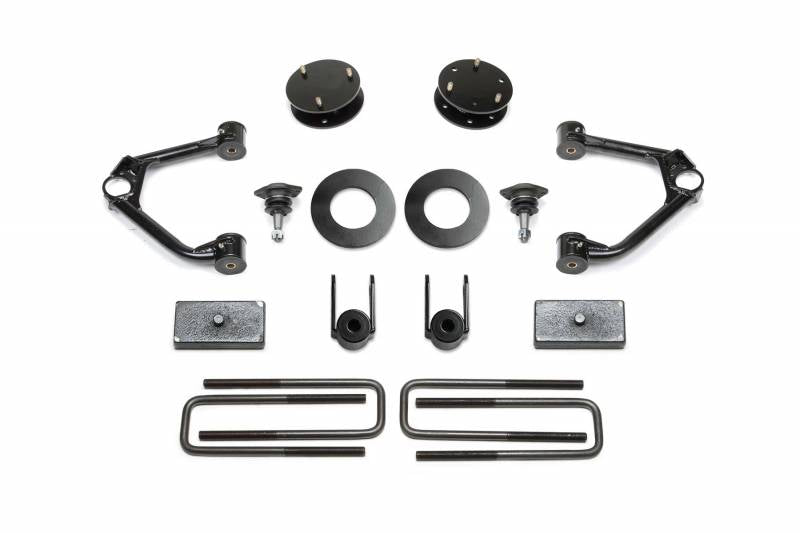 Fabtech 2019 Chevrolet Silverado GMC Sierra 1500 Pickup 3.5" Budget Front and Rear Suspension Lift Kit K1128