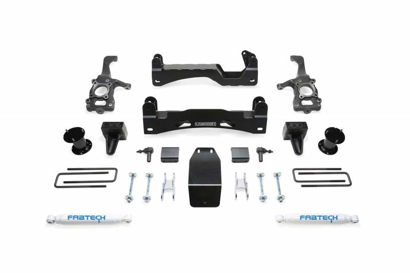 Fabtech 2015-2018 FORD F-150 4WD 6" Basic System PERF Shocks K2194