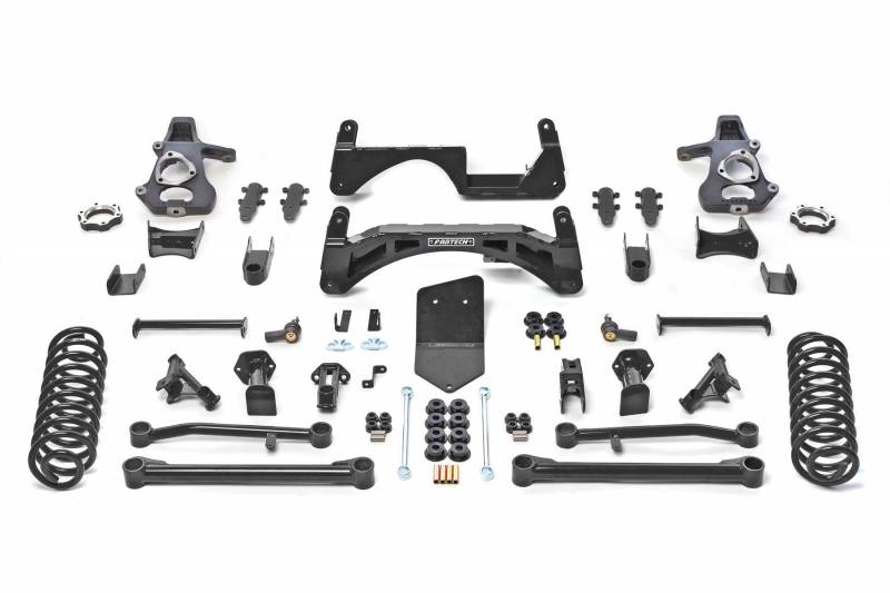 Fabtech 2015-2016 Chevrolet Silverado GMC Sierra 1500 SUV 6" Basic Front and Rear Suspension Lift Kit K1078