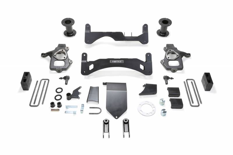 Fabtech 2014-2018 GMC Sierra 1500 Denali 6" Basic Gen II Front and Rear Suspension Lift Kit K1100