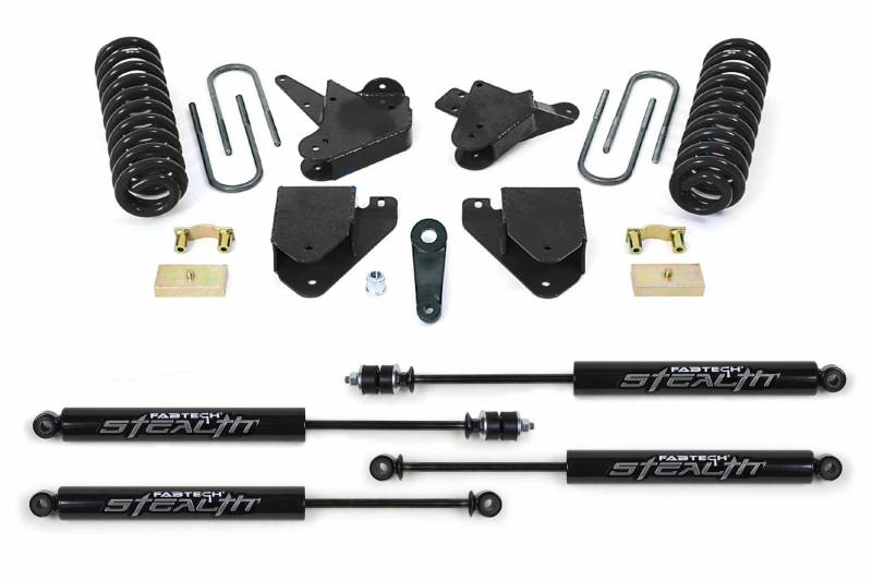 Fabtech 2005-2007 Ford F-250 2WD V10 Dsl Stealth 6" Basic Front and Rear Suspension Lift Kit K2060M