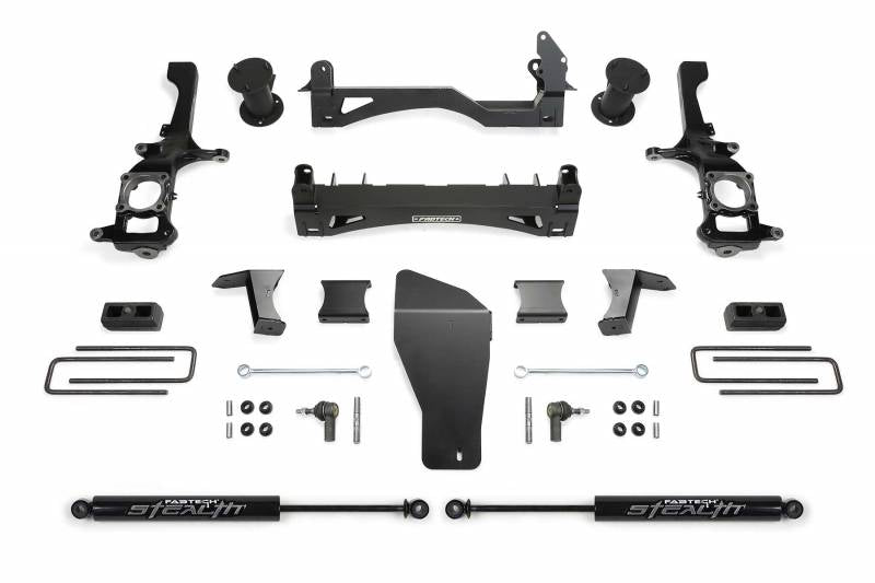 Fabtech 2016-2018 Nissan Titan XD 4WD 6" Basic Front and Rear Suspension Lift Kit K6005M