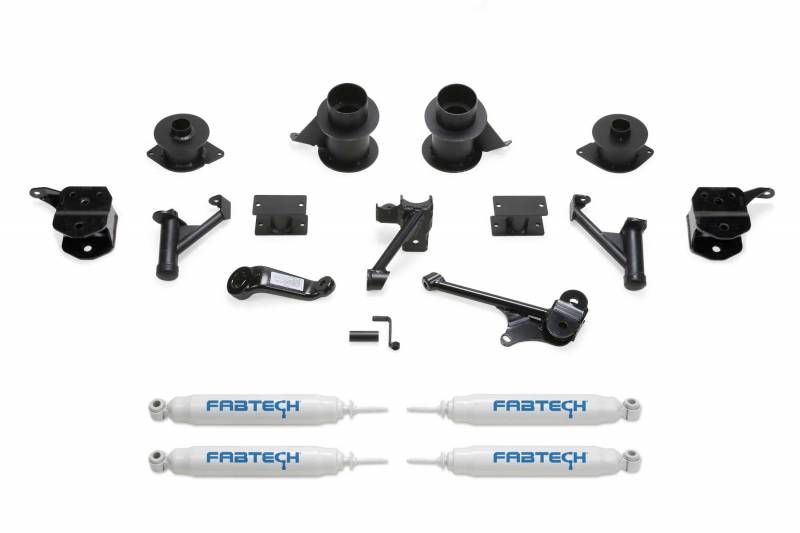 Fabtech 2014-2018 Dodge Ram 2500 4WD 5" Basic Front and Rear Suspension Lift Kit With PERF Shocks K3066