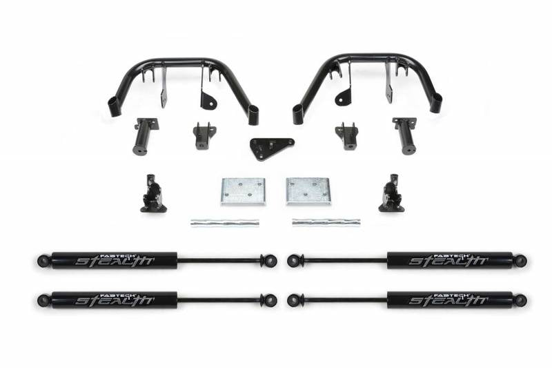 Fabtech 2011-2016 FORD F-250 F-350 4WD Stealth 8" Multiple FRT Shock System K2134M