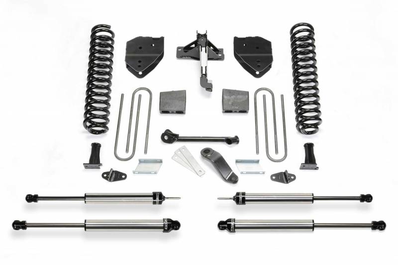 Fabtech 2017-2019 Ford F-250 F-350 4WD Dsl 4" Basic System DLSS Shocks K2214DL