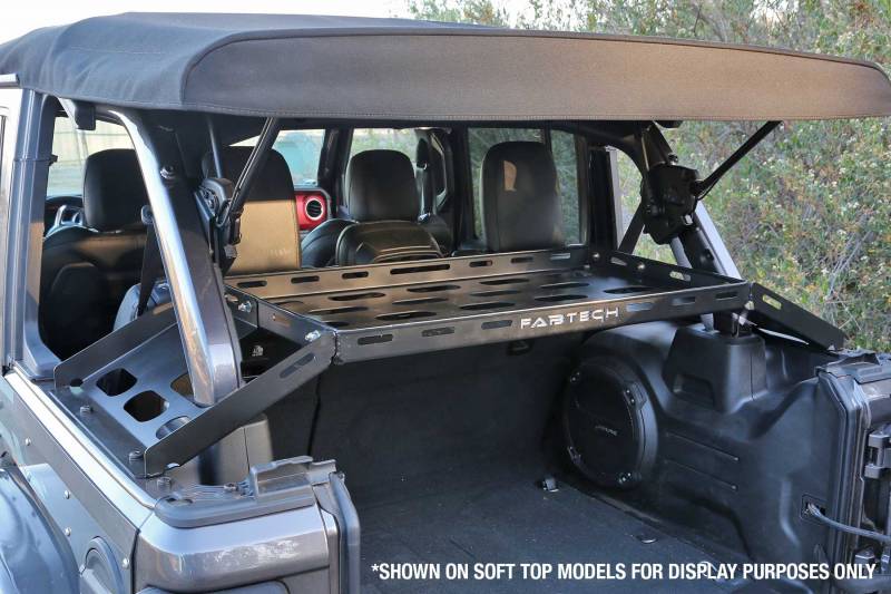 Fabtech 2018-2020 JEEP Wrangler JL Interior Cargo Rack 4dr FTS24211