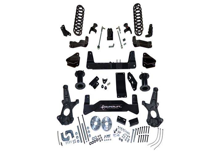 SUPERLIFT 2015-2019 Chevrolet Tahoe Gmc Yukon 4WD 6.5" OE Al or Stamped Steel Ctrl Arms Suspension Lift Kit K140