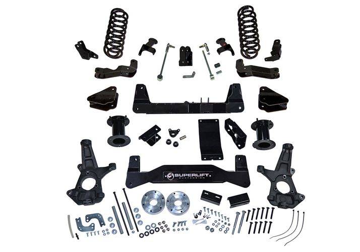 SUPERLIFT 2015-2016 Chevrolet Tahoe Gmc Yukon 4WD 6.5" OE CAST Steel Ctrl Arms Suspension Lift Kit K139