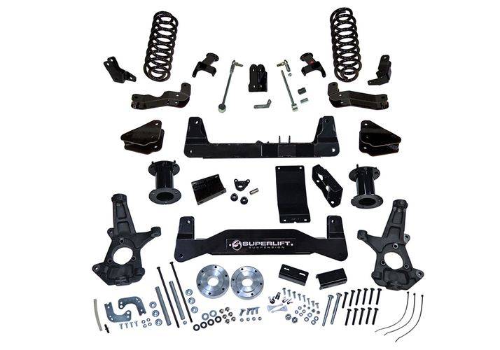 SUPERLIFT 2007-2014 Chevrolet Tahoe Gmc Yukon 4WD 6" Suspension Lift Kit Without Auto Ride K138