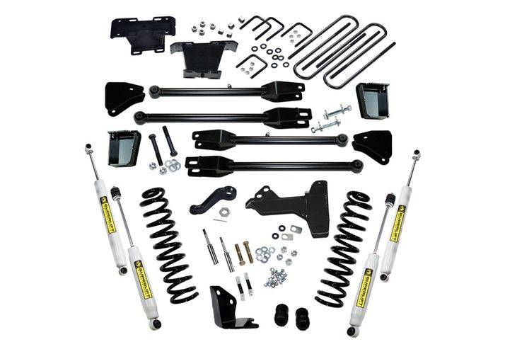 SUPERLIFT 2005-2007 Ford F-250 F-350 Super Duty 4WD Diesel with 4-Link Conversion & SL Shocks Lift Kit 6" K231