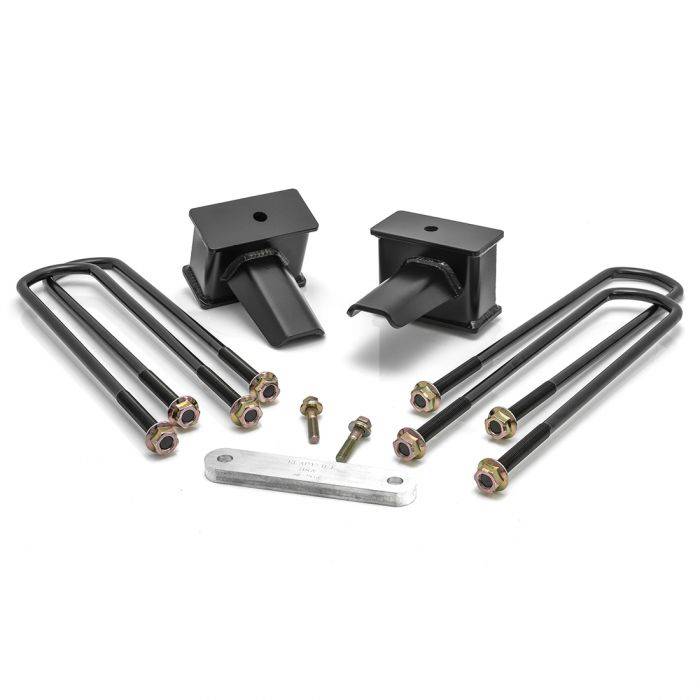 Readylift 2017-2024 Ford F250 F350 4.0" Tall Flat Block Kit 2-pc Drive Shaft 66-2741