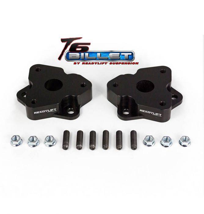 Readylift 2006-2018 Dodge Ram 1500 4wd 2" Leveling Kit T6 Billet Black T6-1030-k