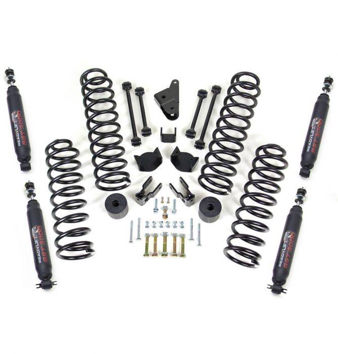 Readylift 2007-2018 Jeep Wrangler JK 4wd 4" Coil Spring Lift Kit With SST3000 Shocks 69-6401