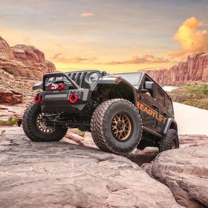 Readylift 2018-2023 Jeep Wrangler JL Terrain Flex 4-Arm Coil Spring Lift Kit with Falcon 2.1 Series Shocks 69-6837