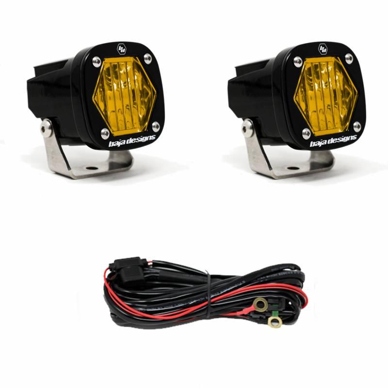 LED Light Mounting Bracket Pair - Auto Parts Toys
