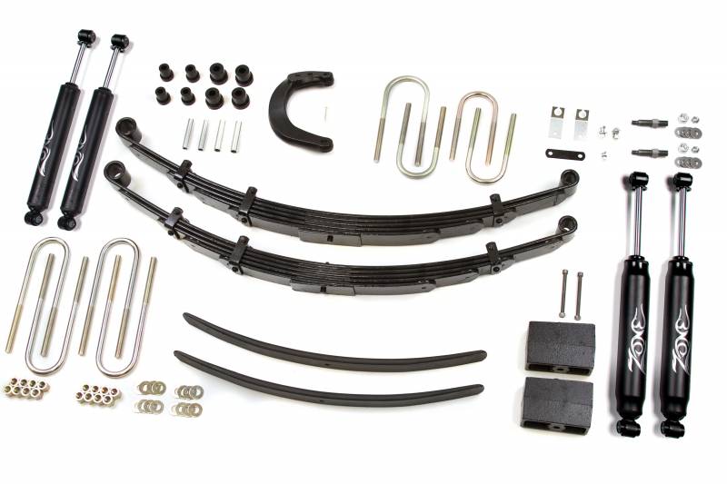 Zone OffRoad 1973-1976 Chevrolet 1/2 Ton 6in Lift Kit System With Free Boot Protectors ZONC20N
