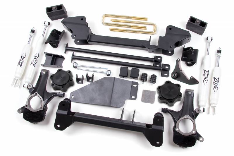 Zone OffRoad 1999-2006 Chevrolet K1500 GMC K1500 6in Suspension System With Free Boot Protectors ZONC3N