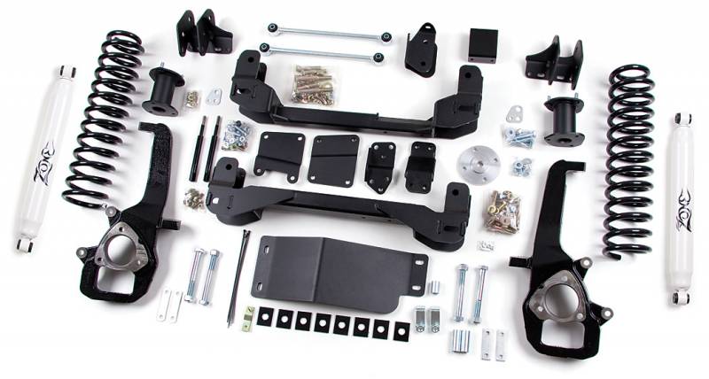 Zone OffRoad 2009-2010 Dodge Ram 1500 6in Suspension System With Free Boot Protectors ZOND15N
