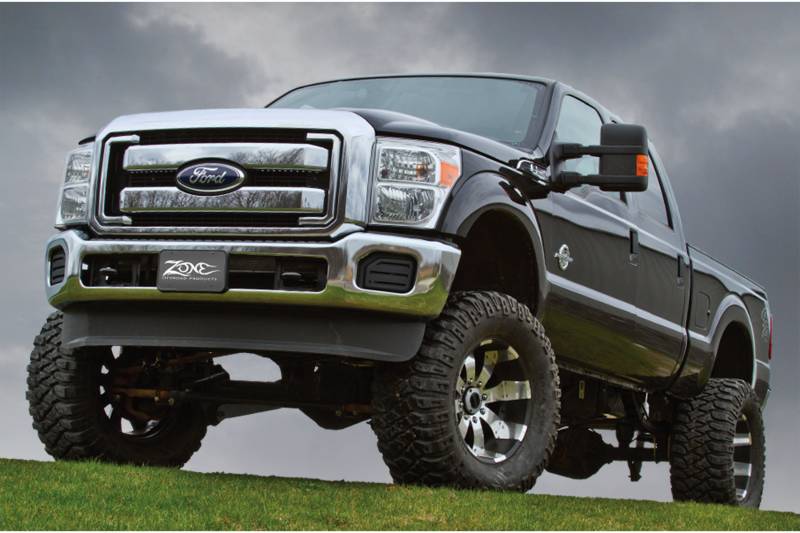 Zone OffRoad 2011-2016 Ford F-250 F-350 Super Duty 8" Lift Kit 4WD Diesel Block Kit With Factory Overload Fox 2.0 Adventure Series ZONF55F