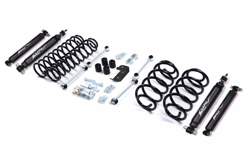 Zone OffRoad 1997-2002 Jeep Wrangler TJ 3in Suspension Kit With Free Boot Protectors ZONJ2N