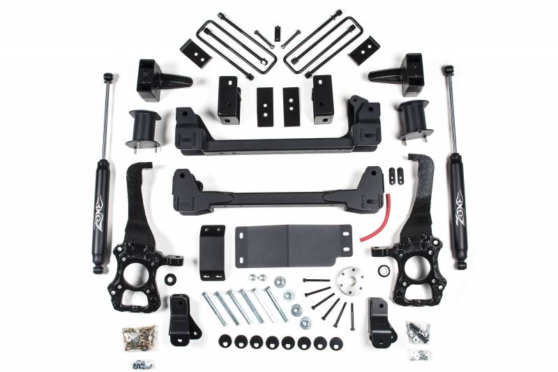 Zone OffRoad 2015-2019 Ford F150 4WD 6in Lift System With Free Boot Protectors ZONF53N