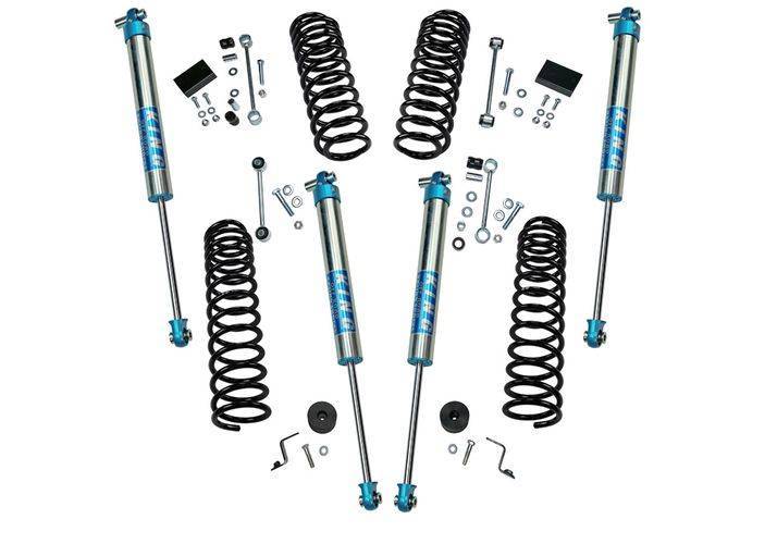 SUPERLIFT 2018-2022 Jeep Wrangler JL JLU 4 Door 4WD 2.5 inch Dual Rate Coil Spring Lift Kit  With King 2.0 Shocks K183KG