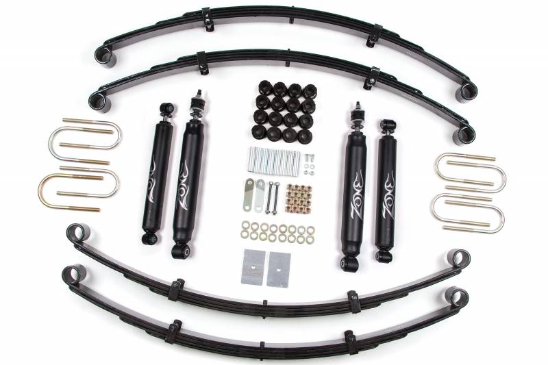 Zone OffRoad 1987-1995 Jeep Wrangler YJ 2in Suspension Lift Kit With Free Boot Protectors ZONJ27N