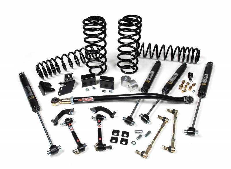 JKS 2018-2020 Jeep Wrangler JL J-Venture 3.5" Lift Kit 4 Door with standard coils & JSPEC Custom Valved Gas Series Shocks JSPEC119K