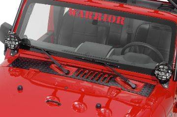 Warrior   2007-2012 Jeep JK Wrangler Tailgate Cover Inner Only 12 gauge Steel S920D-3