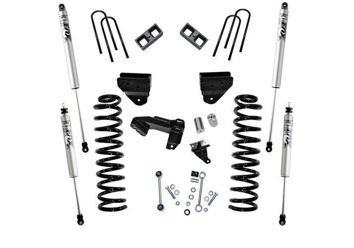 SUPERLIFT 2008-2010 Ford F-250 F-350 Super Duty 4WD Diesel with Fox 2.0 Series Shocks 4 inch Lift Kit K854F