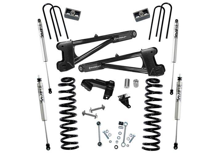 SUPERLIFT 2011-2016 Ford F-250 F-350 Super Duty 4WD Diesel with Fox 2.0 Series Shocks 4 inch Lift Kit K987F