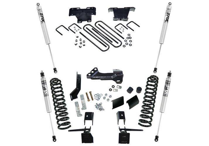 SUPERLIFT 2017-2022 Ford F-250 F-350 Super Duty 4WD Diesel with Fox 2.0 Series Shocks 4 inch Suspension Lift Kit With Replacement Radius Arms K165F
