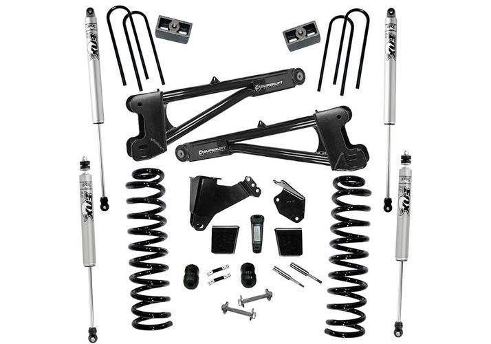 SUPERLIFT 2005-2007 Ford F-250 F-350 Super Duty 4WD Diesel with Fox 2.0 Series Shocks 6 inch Lift Kit K977F