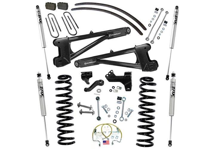 SUPERLIFT 2008-2010 Ford F-250 F-350 Super Duty 4WD Diesel with Fox 2.0 Series Shocks 6 inch Lift Kit K983F