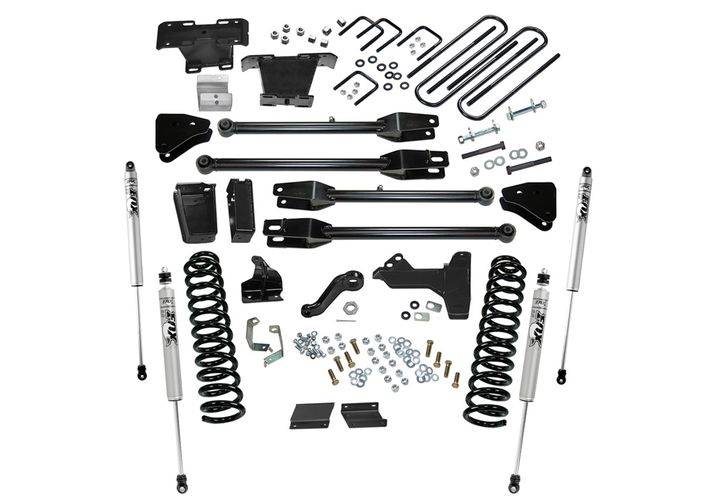 SUPERLIFT 2011-2016 Ford F-250 F-350 Super Duty 4WD Diesel 4-Link Fox 2.0 Series Shocks 6 inch Lift Kit K237F