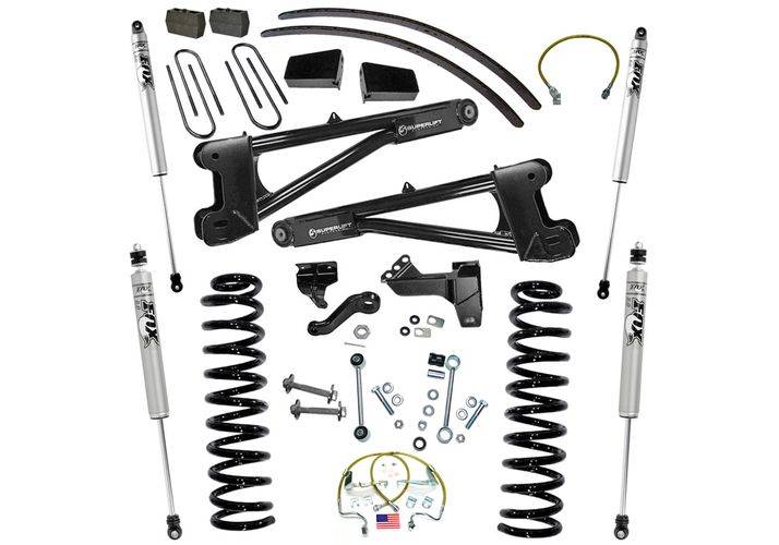 SUPERLIFT 2008-2010 Ford F-250 F-350 Super Duty 4WD Diesel with Fox 2.0 Series Shocks 8 inch Lift Kit K985F