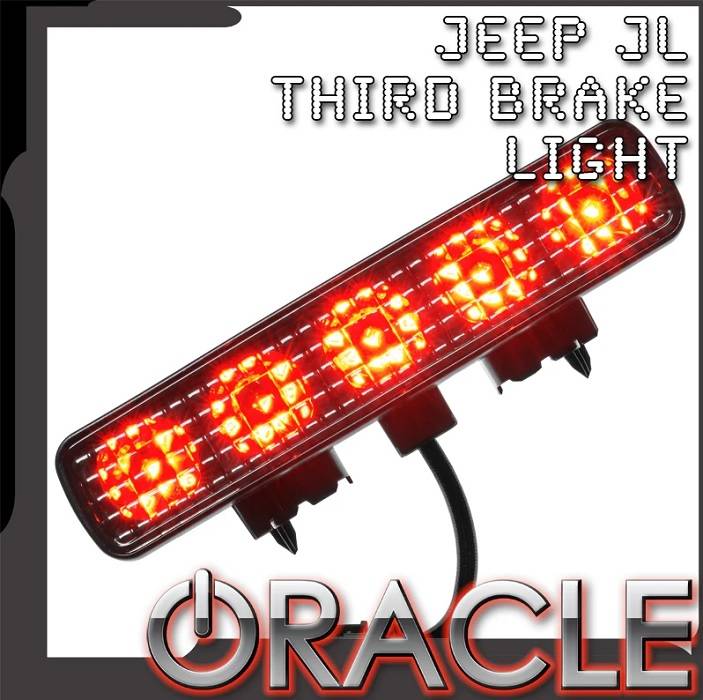 Oracle Lighting Jeep Wrangler JL Smoked Lens LED Third Brake Light 5854-504