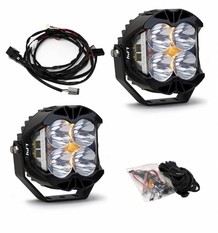 LED Spot Clear Lens Pair - Auto Parts Toys