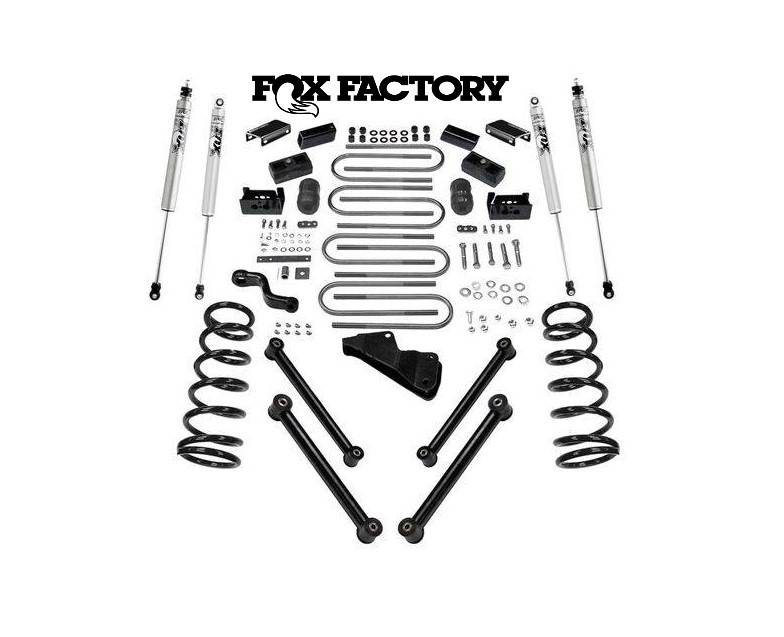 SUPERLIFT 2010-2013 Dodge Ram 2500 2010-2012 3500 4WD Diesel with Fox 2.0 Series Shocks 4 inch Lift Kit K965F