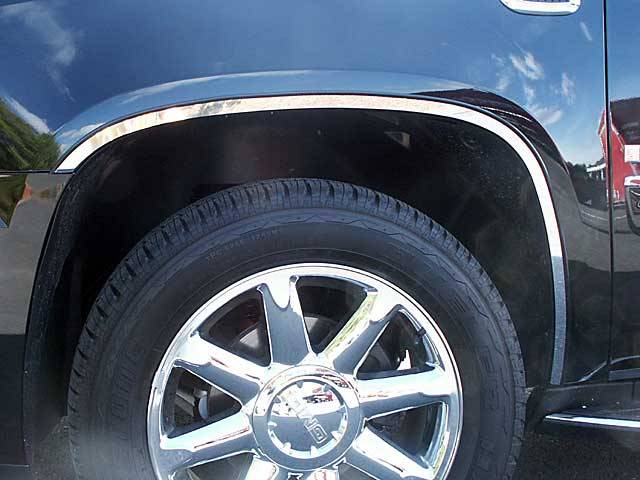 QAA 2007-2014 Chevrolet Tahoe GMC Yukon 6 piece Stainless Wheel Well Accent Trim WQ47295