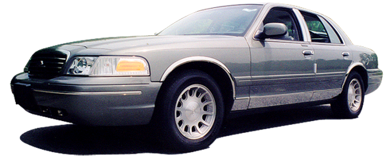 QAA 1992-2009 Ford Crown Victoria 1992-2011 Mercury Grand Marquis 8 piece Stainless Rocker Panel Trim Lower Kit TH38480